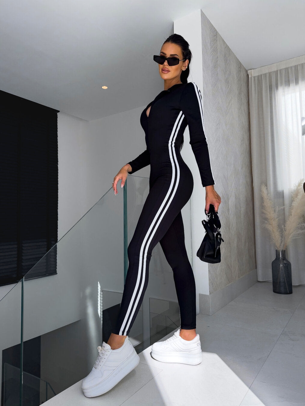Alette | Stilfuld Zip-Up Jumpsuit