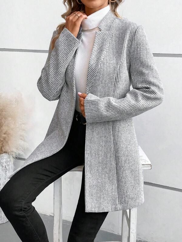 Iben | Klassisk Stribet Blazer