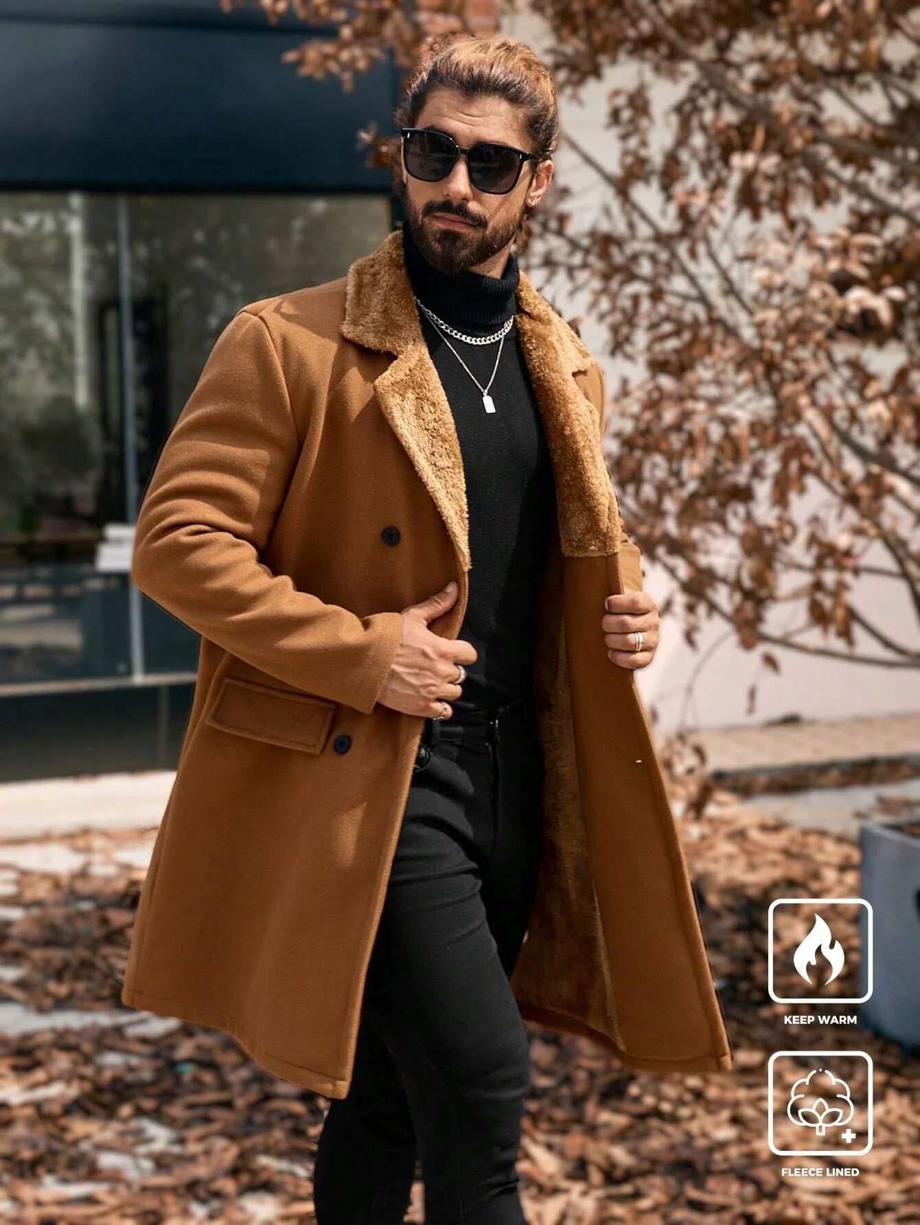 Torpgaard™ | Klassisk Trenchcoat Til Mænd