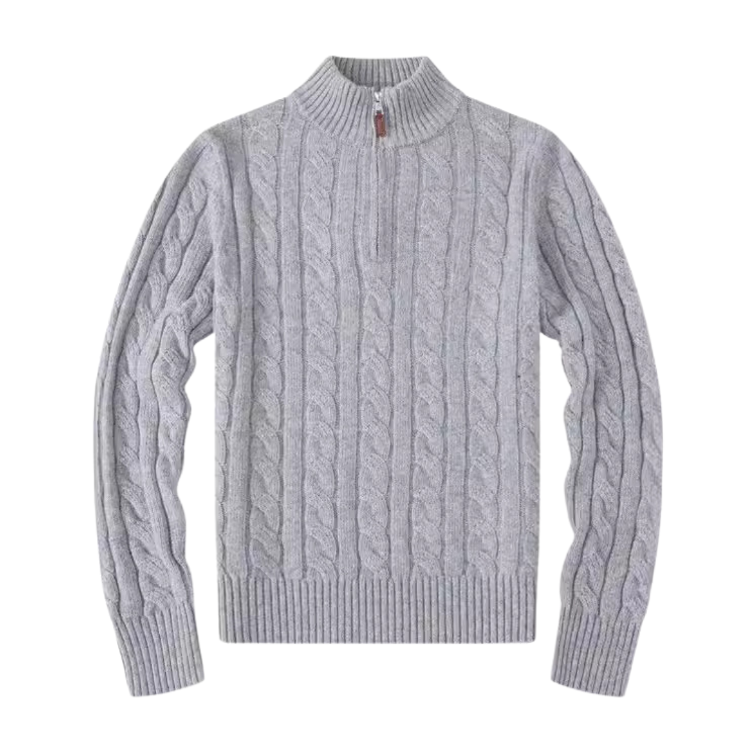 Torpgaard™ | Trøje med halv lynlås