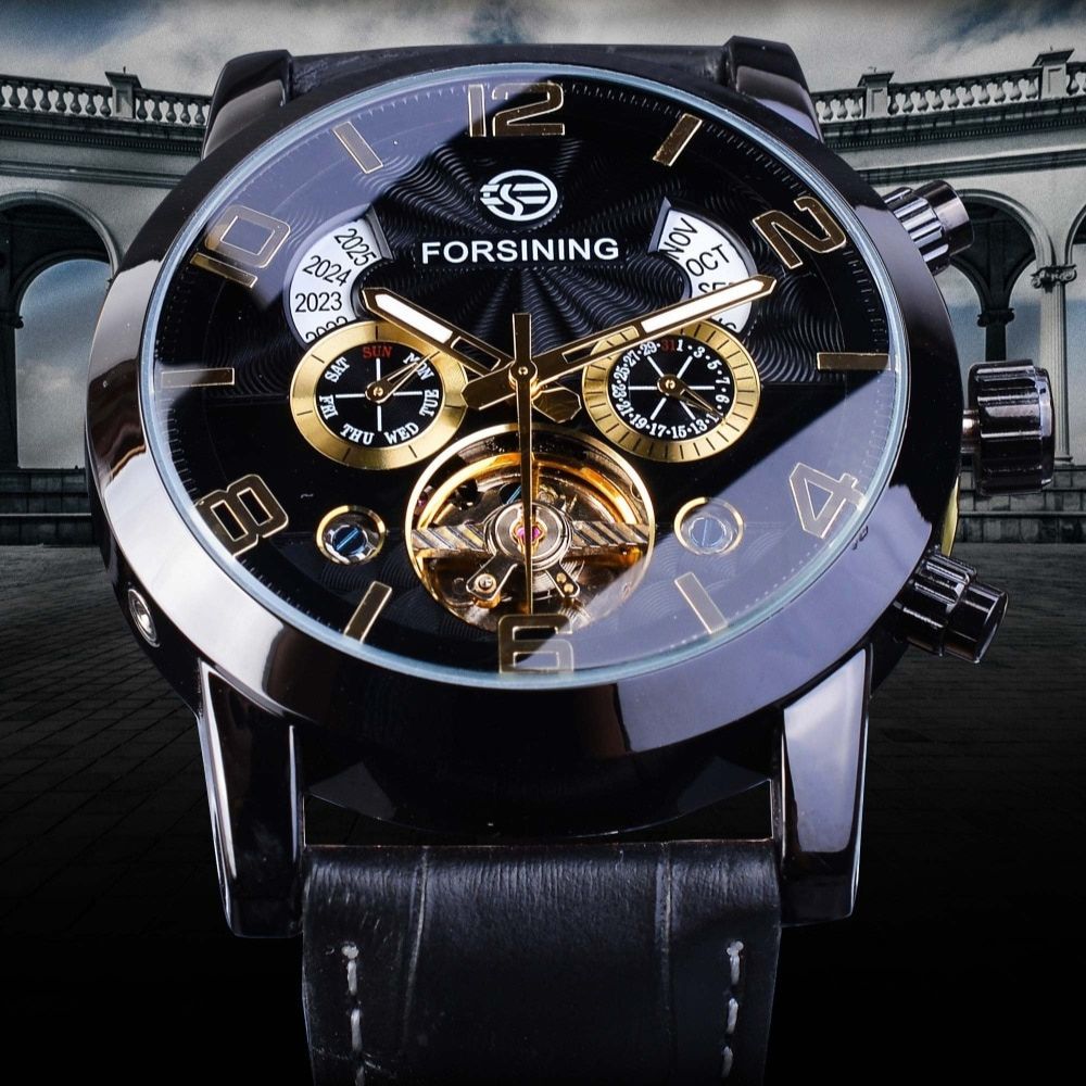 Karl™ | Luksuriøst mekanisk Tourbillon automatisk ur