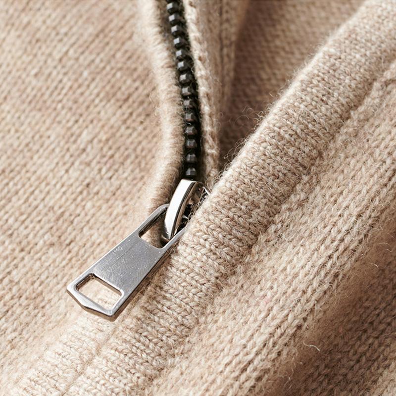Patrick | Premium Kvalitets Sweater med Kvart Lynlås