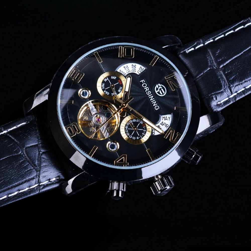 Karl™ | Luksuriøst mekanisk Tourbillon automatisk ur