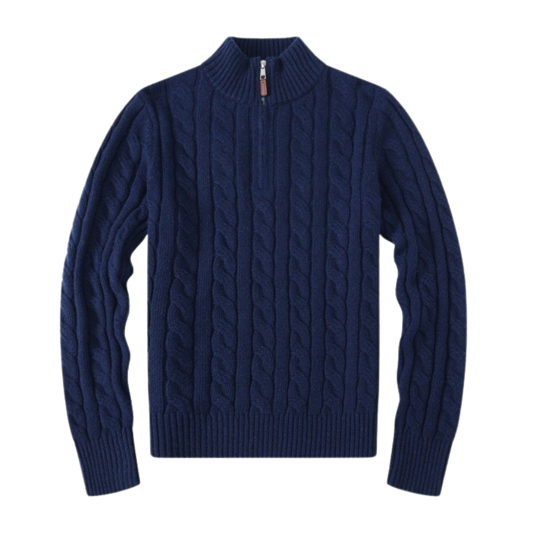 Torpgaard™ | Trøje med halv lynlås