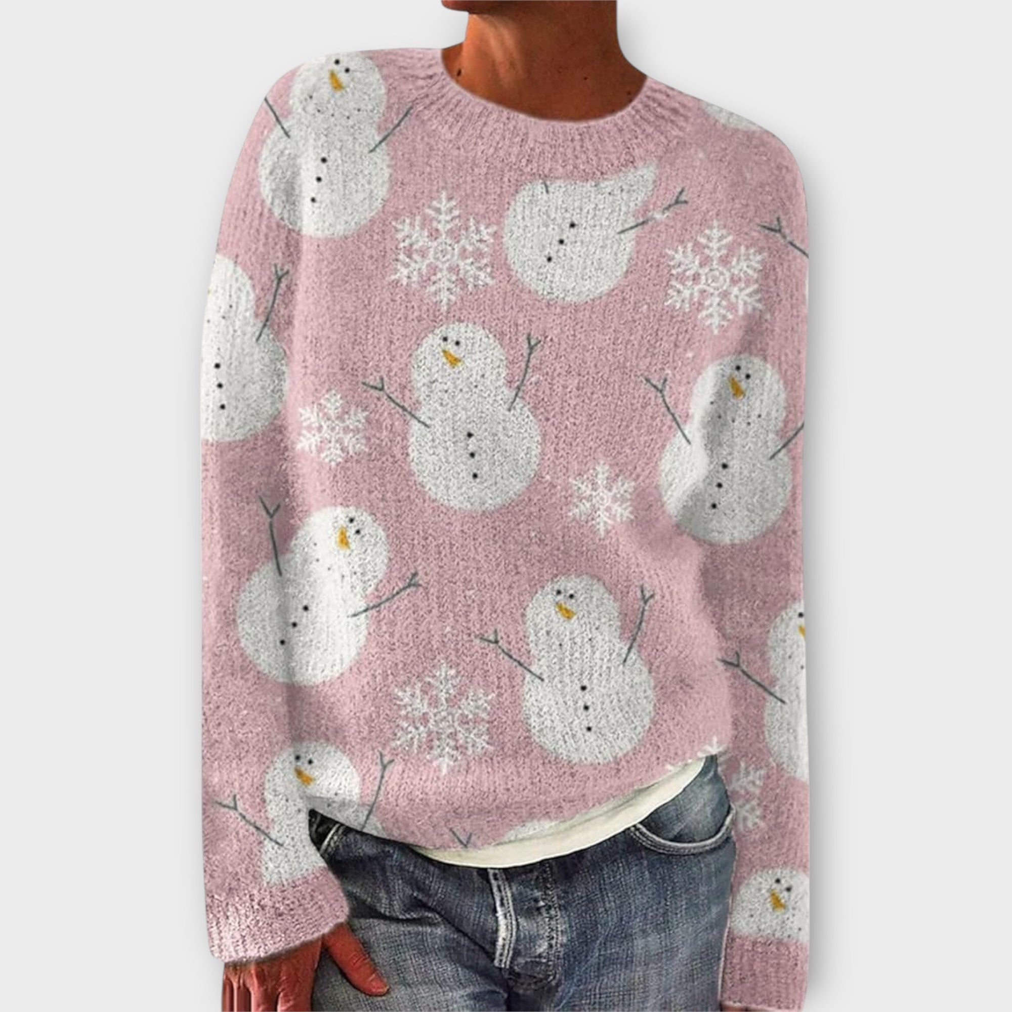 Maja™ | Stilfuld Jule Rensdyr Sweater
