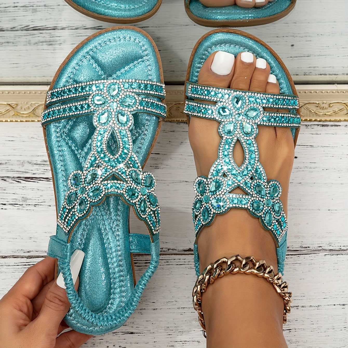 Annabelle™ | Ortopædiske Boho-Sandaler