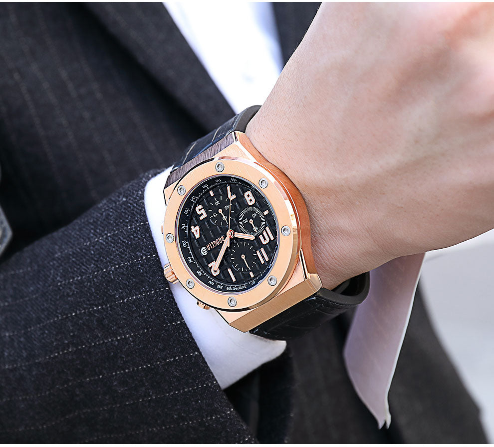 Mathilde™ | Lækkert chronograph ur