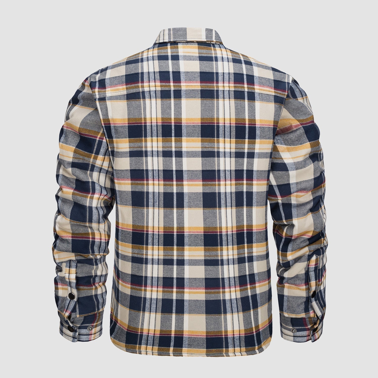 Elliot | Stilfuld Tartan Flannel Skjortejakke