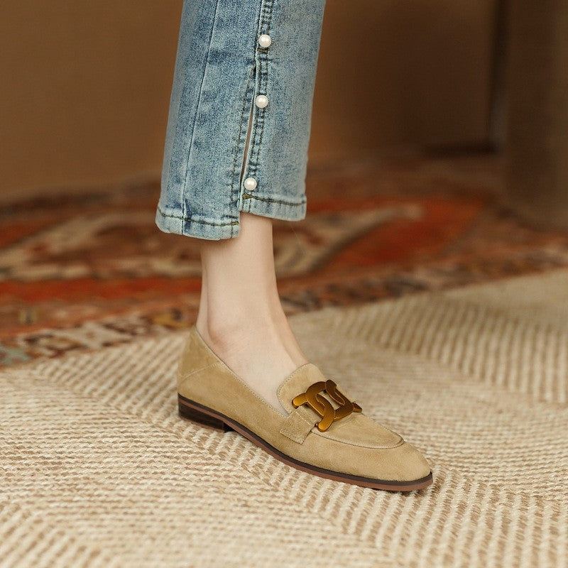 Torpgaard™ | Loafers i ruskind
