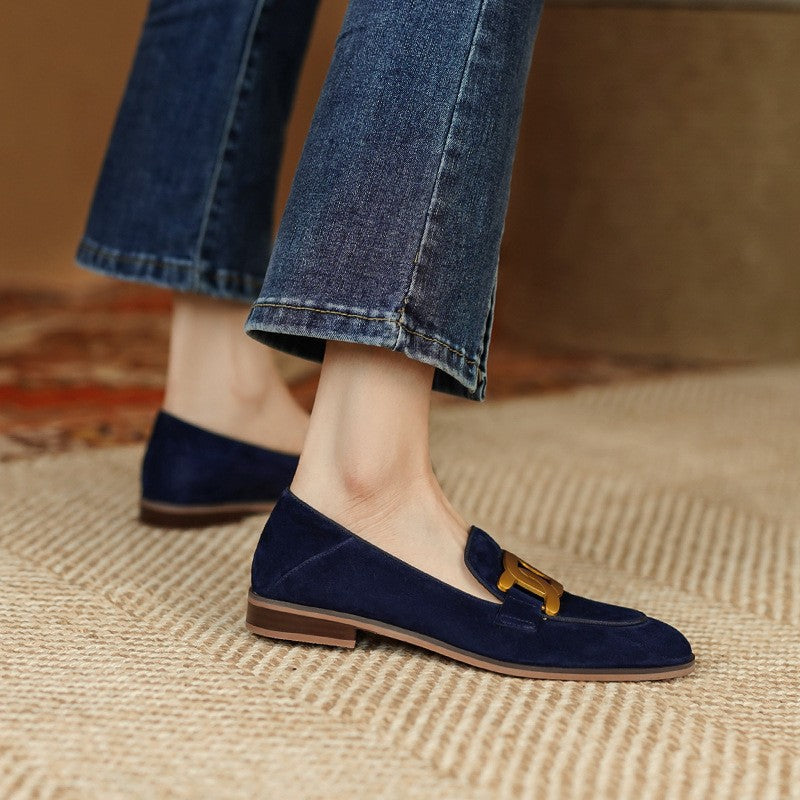 Torpgaard™ | Loafers i ruskind