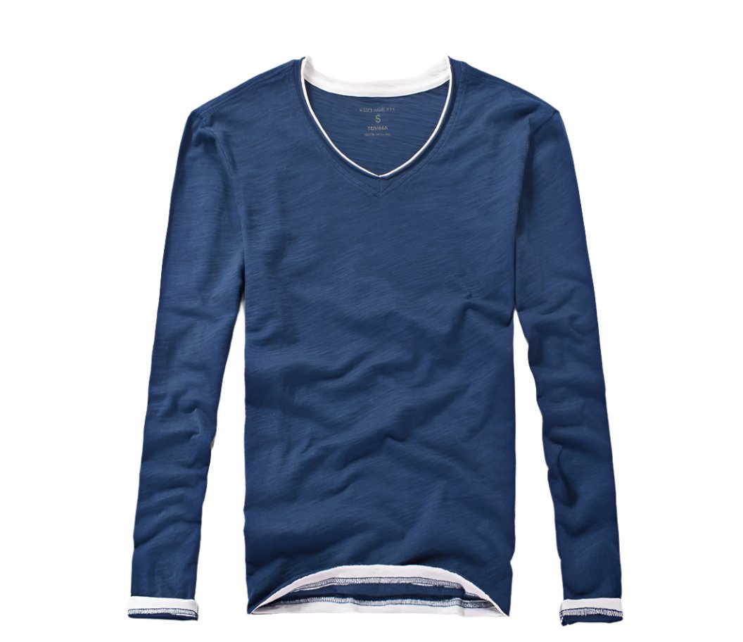 Theodore | Vintage-inspireret Langærmet T-Shirt