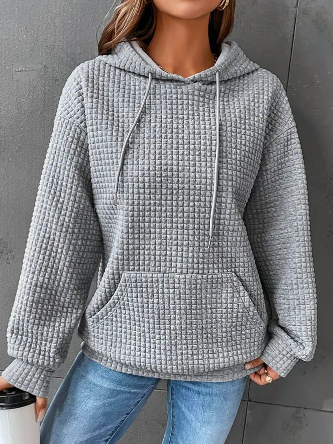 Isabella | Stilfuld Quiltet Hættetrøje