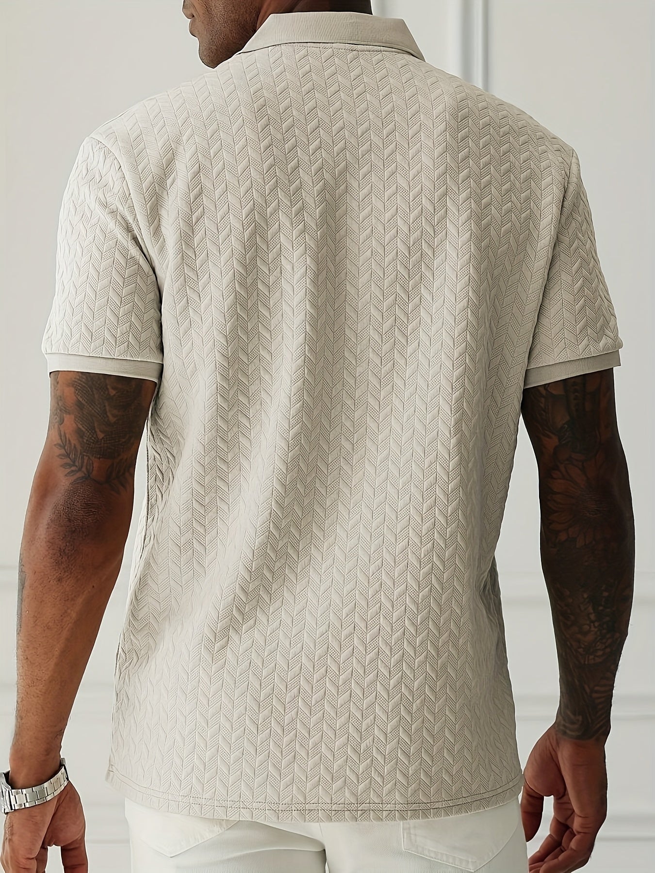 Georg™ | Tidless Herre Polo Shirt med Moderne Krave