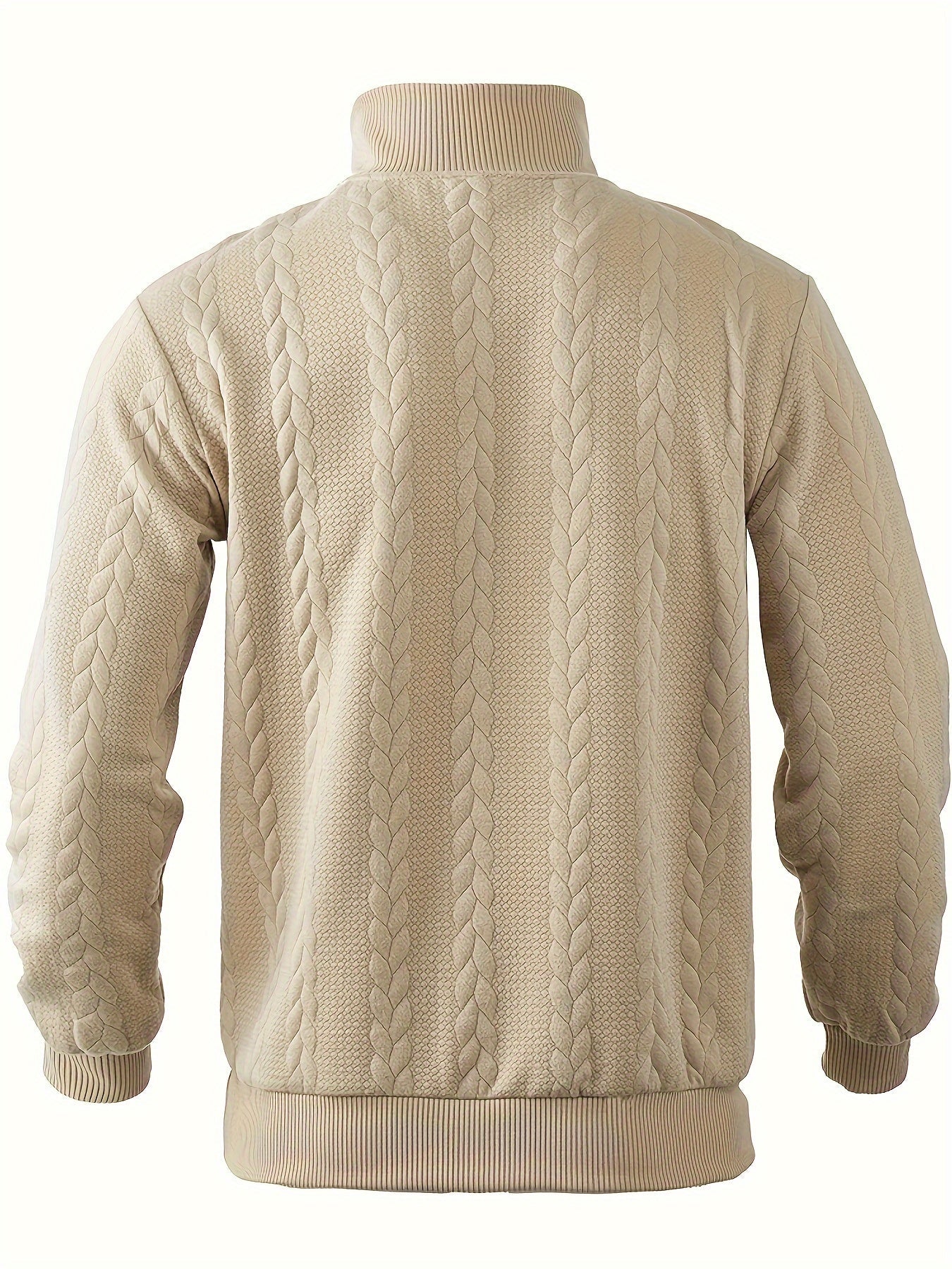 Asger – Vintage herresweater med lynlås