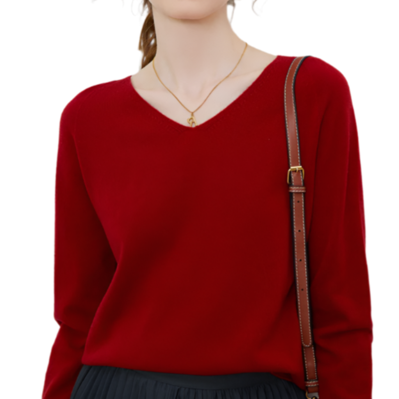Torpgaard™ | Uldcardigan med V-hals