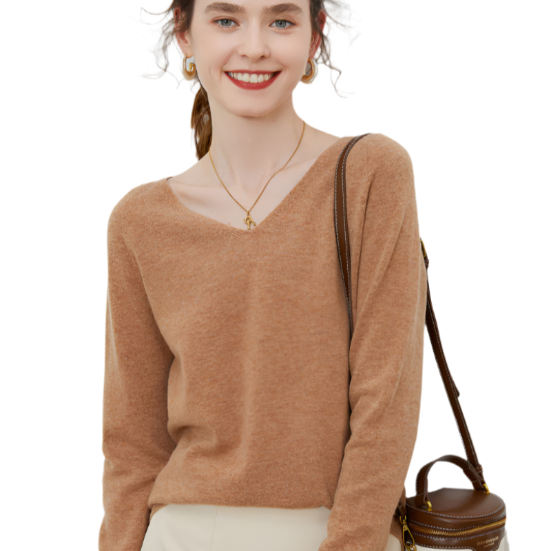 Torpgaard™ | Uldcardigan med V-hals