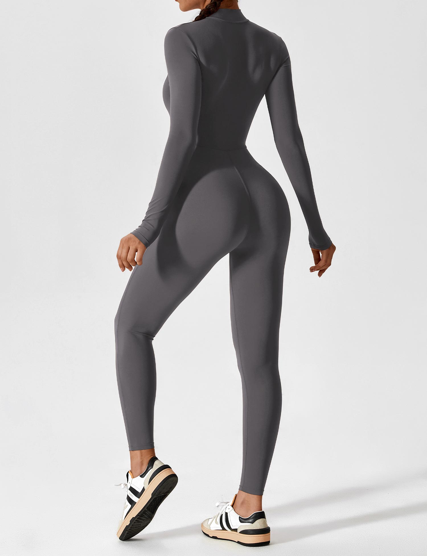 Helga | Stilfuld Premium Zip-Up Bodysuit
